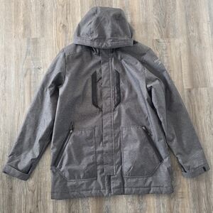 Reebok Outdoor Men's Gray Hooded Men's Jacket Size L